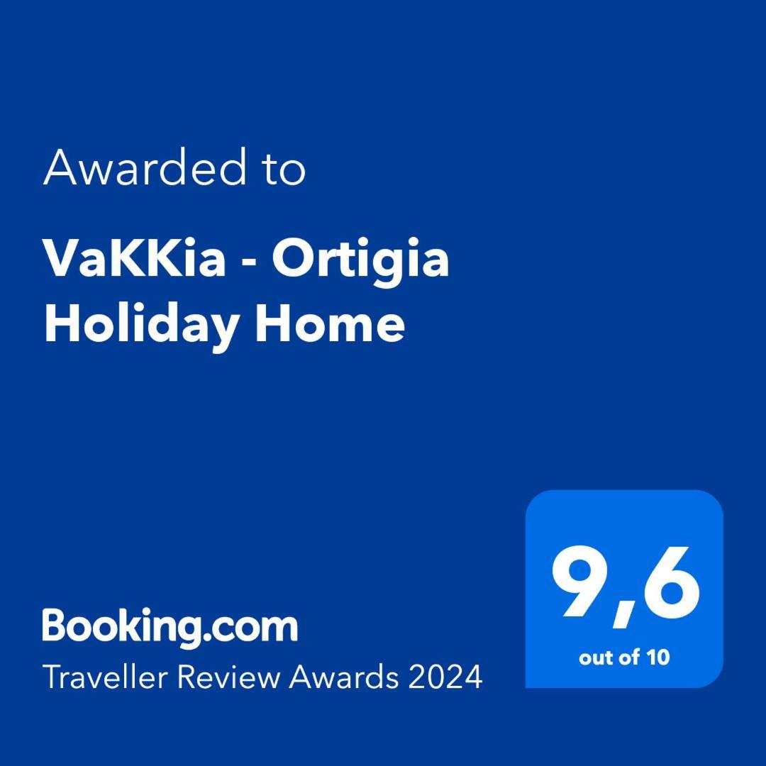 Vakkia - Ortigia Holiday Home Syrakuzy Zewnętrze zdjęcie